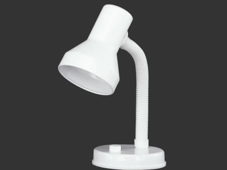 Schreibtischleuchte PRONTO flexibel Höhe max. 30cm, Weiß