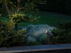 Schwenkbarer LED Gartenstrahler ANDRIA mit Erdspieß & 5mtr. Anschlußkabel, 27cm