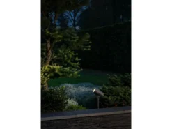 Schwenkbarer LED Gartenstrahler ANDRIA mit Erdspieß & 5mtr. Anschlußkabel, 27cm