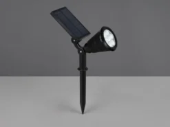 Schwenkbarer Solar Deko Gartenstrahler FESTIVAL mit RGB Farbwechsel, H: 36cm