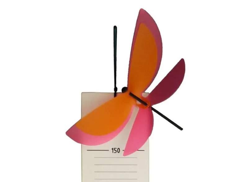 Süße Messlatte aus Holz, Made in Germany, 70-150cm, Design LIBELLE