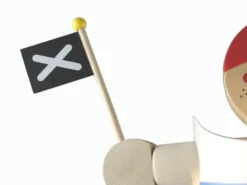 Süße Pendellampe für kleine Abenteurer, Kinderzimmerleuchte LAMPENPIRAT