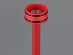 SET: Kleine Akku Stehlampe 123cm & Tischlampe 39cm für Outdoor kabellos Rot