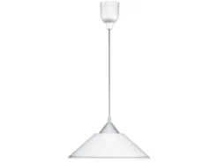 Skandinavische Pendelleuchte DIEGO mit Glas Lampenschirm, Ø 30cm