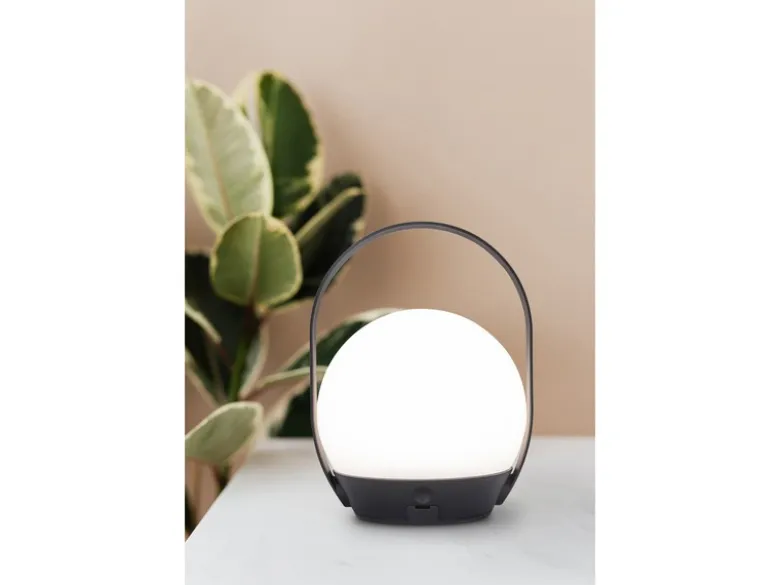 Smarte AKKU LED Außentischleuchte CARDI - USB, RGB & Weißtöne Höhe 22cm