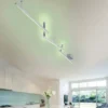 Smarte LED Deckenleuchte MELBY mit WIZ Lichtsteuerung & Fernbedienung, L: 242cm