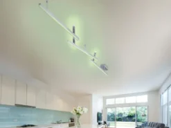 Smarte LED Deckenleuchte MELBY mit WIZ Lichtsteuerung & Fernbedienung, L: 242cm