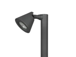 Sockelleuchte KAVERI Spot schwenkbar in Anthrazit, Höhe 60cm, IP44