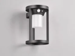 Solar Außenwandleuchte CARMO mit Bewegungsmelder & Dauerlicht, H. 20cm