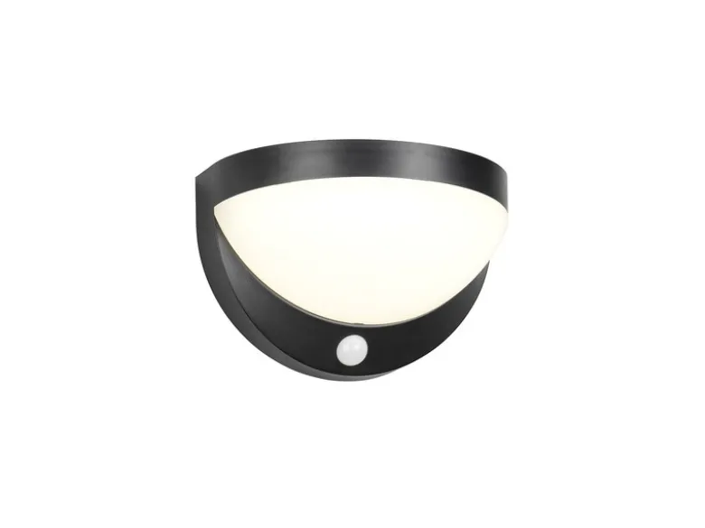 Solar Außenwandleuchte COBRE auch per USB aufladbar mit Bewegungsmelder, B: 16cm