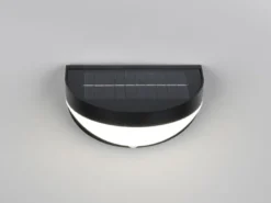 Solar Außenwandleuchte COBRE auch per USB aufladbar mit Bewegungsmelder, B: 16cm
