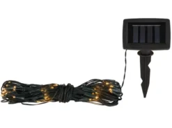 Solarbetriebenes LED Outdoor Lichternetz mit 100 LEDs, 90 x 110cm
