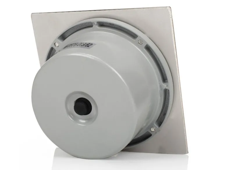 Solar LED Bodeneinbaustrahler 2er SET für Außen, Edelstahl 4-eckig 10x10cm, IP67