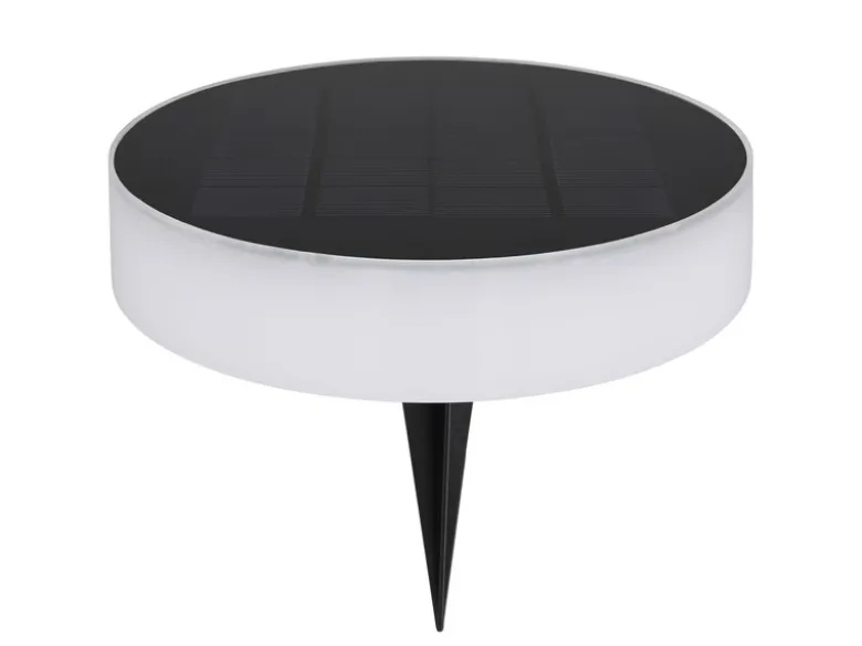 Solarleuchten Set mit abnehmbaren Erdspieß, auch zur Wandmontage geeignet Ø15cm