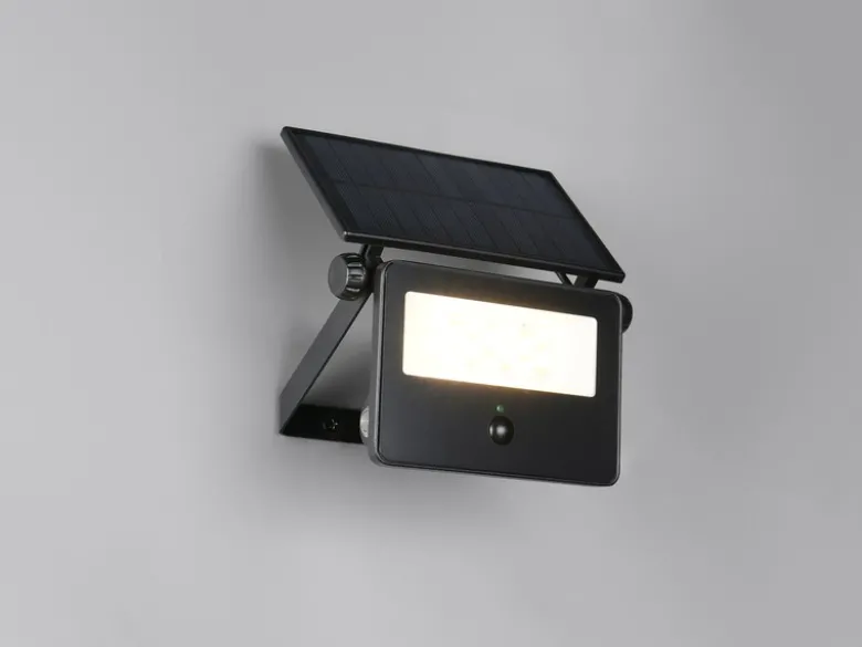 Solarstrahler MOURA außen mit Bewegungsmelder, Breite 14cm