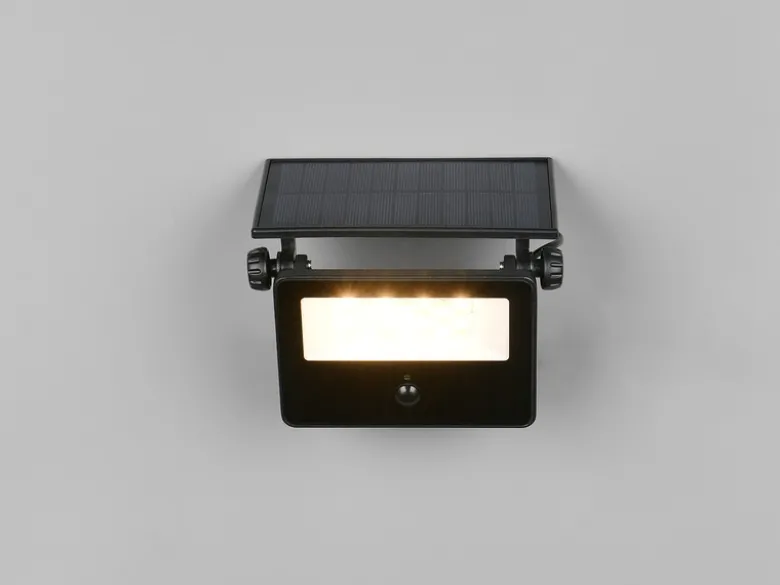 Solarstrahler MOURA außen mit Bewegungsmelder, Breite 14cm