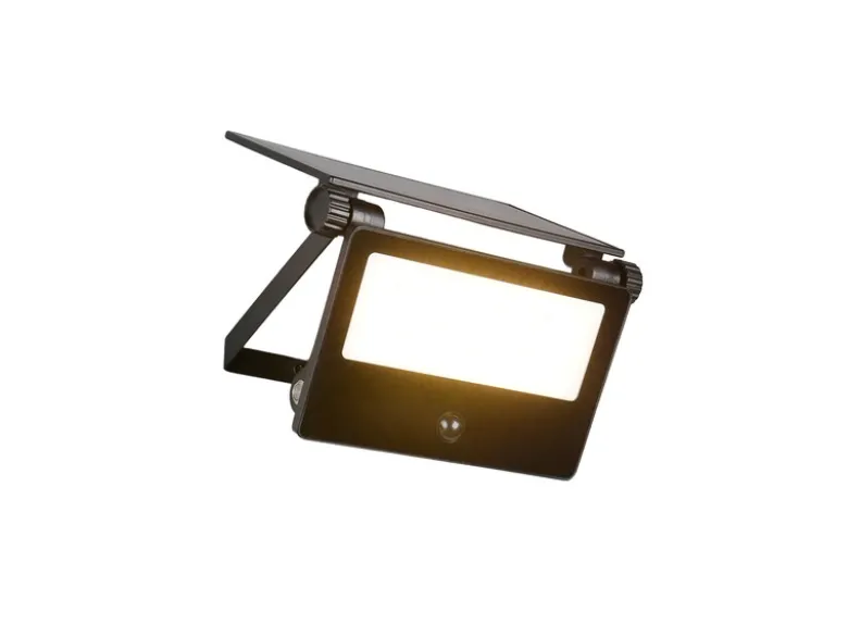 Solarstrahler MOURA außen mit Bewegungsmelder, Breite 20cm