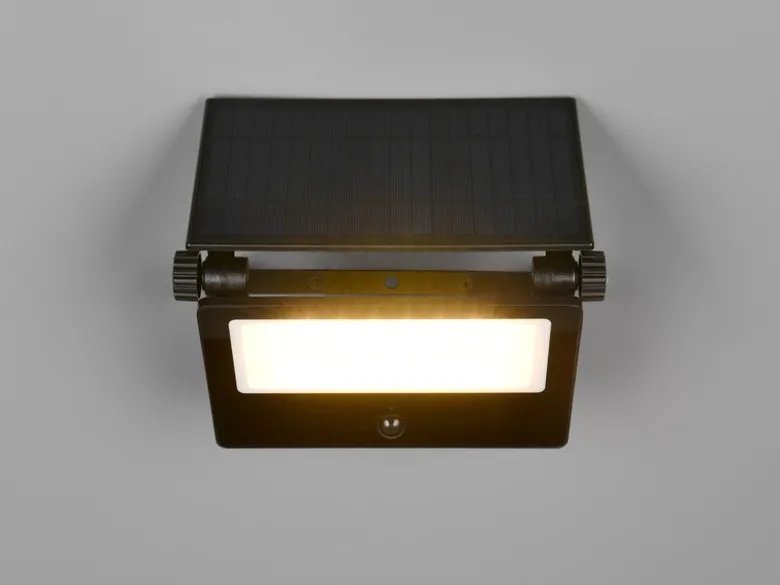 Solarstrahler MOURA außen mit Bewegungsmelder, Breite 20cm