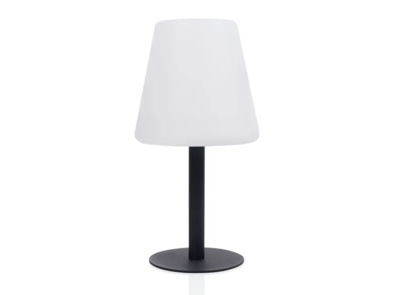 Solar Tischleuchte Outdoor, per USB & Solar aufladbar, Höhe 25cm