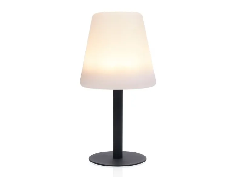 Solar Tischleuchte Outdoor, per USB & Solar aufladbar, Höhe 25cm