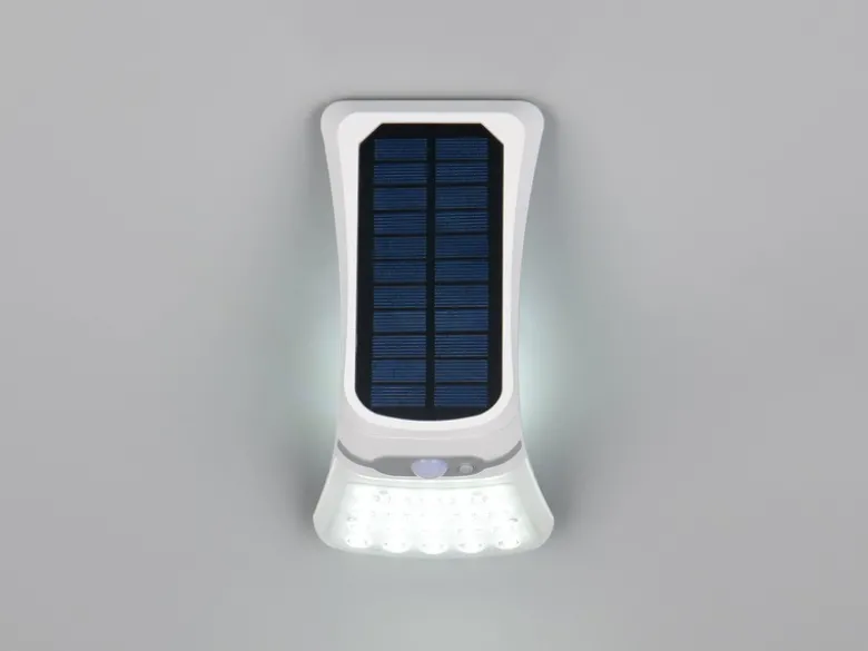 Solar Wandleuchte DIADEMA mit Bewegungsmelder & dezentem Dauerlicht