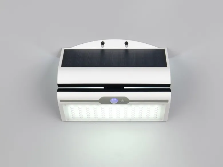 Solar Wandleuchte MACAPA mit Bewegungsmelder & dezentem Dauerlicht
