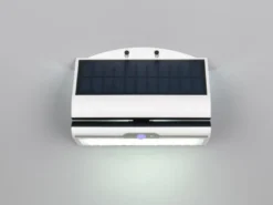 Solar Wandleuchte MACAPA mit Bewegungsmelder & dezentem Dauerlicht
