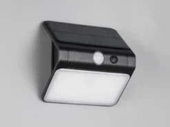 Solar Wandleuchte OLINDA außen mit Bewegungsmelder, Breite 12cm