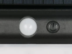 Solar Wandleuchte OLINDA außen mit Bewegungsmelder, Breite 12cm