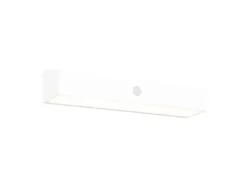 Solar Wandleuchte SILVES auch per USB aufladbar mit Bewegungsmelder, Breite 30cm