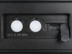 Solar Wandleuchte SILVES auch per USB aufladbar mit Bewegungsmelder, Breite 30cm