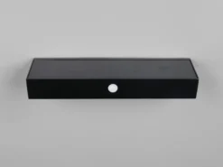 Solar Wandleuchte SILVES auch per USB aufladbar mit Bewegungsmelder, Breite 30cm