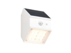 Solar Wandleuchte TALCA außen mit Bewegungsmelder, Licht drehbar, IP65, B: 9cm