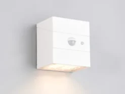 Solar Wandleuchte TALCA außen mit Bewegungsmelder, Licht drehbar, IP65, B: 9cm