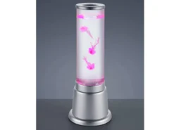 Sprudelnde Farbwechsel LED Lichtsäule JELLY Wassersäule & Deko Quallen H. 36cm