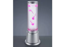 Sprudelnde Farbwechsel LED Lichtsäule JELLY Wassersäule & Deko Quallen H. 36cm