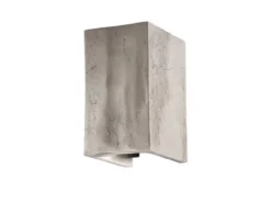 Stilvolle LED Wandleuchte COG Up Down, Silber Antik, Breite 10cm