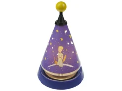 Tischlampe Carrousel KLEINER PRINZ projiziert Mond und Sterne ins Kinderzimmer
