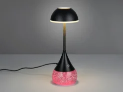 Tischlampe TEMBO LED dimmbar mit RGB Farbwechsel, USB betrieben, Höhe 28cm