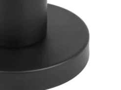 Tischleuchte GILA mit Gitter Lampenschirm Schwarz, Höhe 28cm