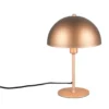 Tischleuchte NOLA aus Metall Coffee in Pilzform, Höhe 30cm