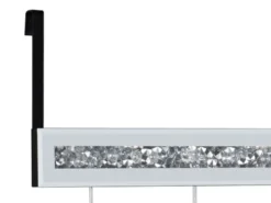 Türgarderobe GLITTY mit Spiegelglas und Glitzereffekt, Breite 40cm