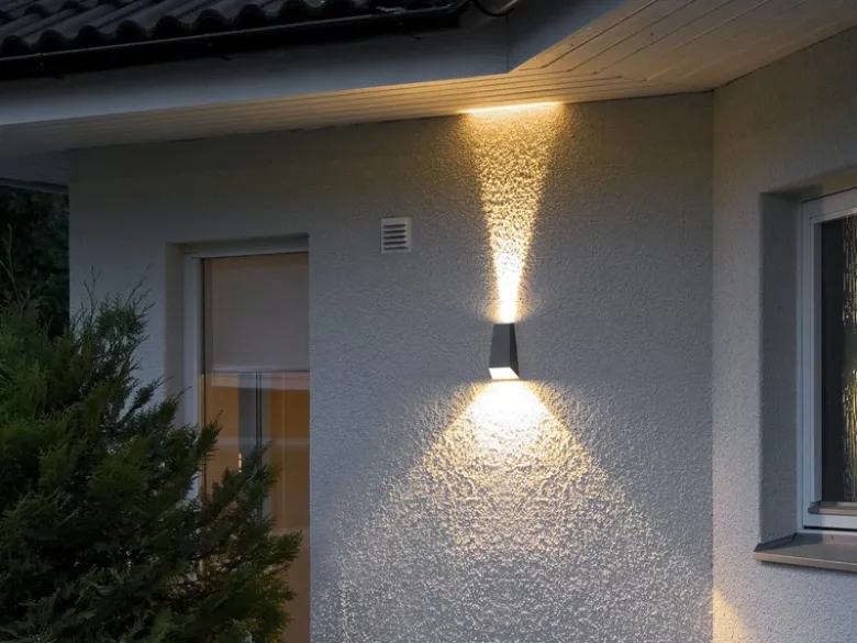 Up/Down Außenwandleuchte IMOLA, anthrazit, 6 Watt High-Power-LEDs, IP44