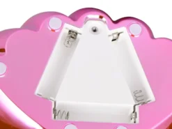 USB Muschel Tischlampe SHELLY Pink mit RGB Beleuchtung, Höhe 14cm