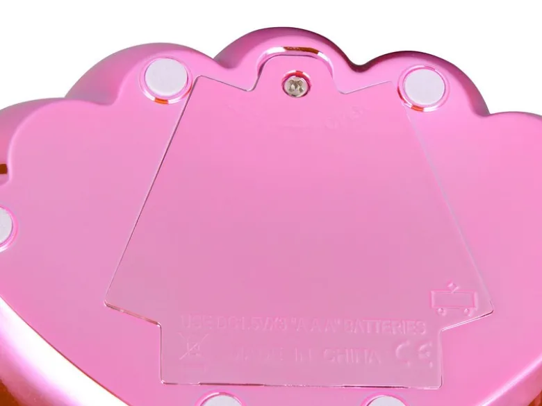 USB Muschel Tischlampe SHELLY Pink mit RGB Beleuchtung, Höhe 14cm