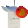 Verspielte Messlatte aus Holz, Made in Germany, 70-150cm, Design FISCHE