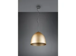 Vintage Pendelleuchte TILDA einflammig Metall Messing, Ø 40cm