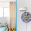 Wandlampe für Kinderzimmer mit Fahrzeug-Motiven, Flexarm, Höhe 20cm