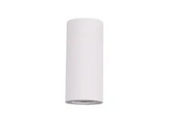 Wandlampe ZAZOU - Spot Gipsleuchte Weiß Up and Down bemalbar, Höhe 16,5cm