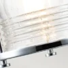 Wandlaterne ASHLAND BAY in Chrom für Badezimmer & Wohnraum, Höhe 21cm